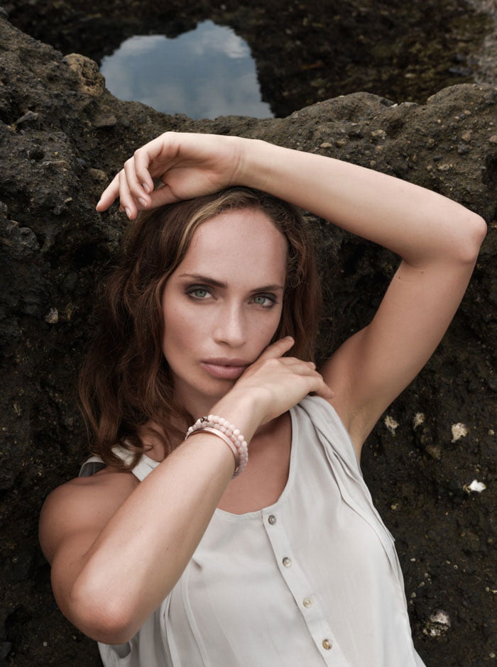 Armband-Damen-Rosa-Rosegold