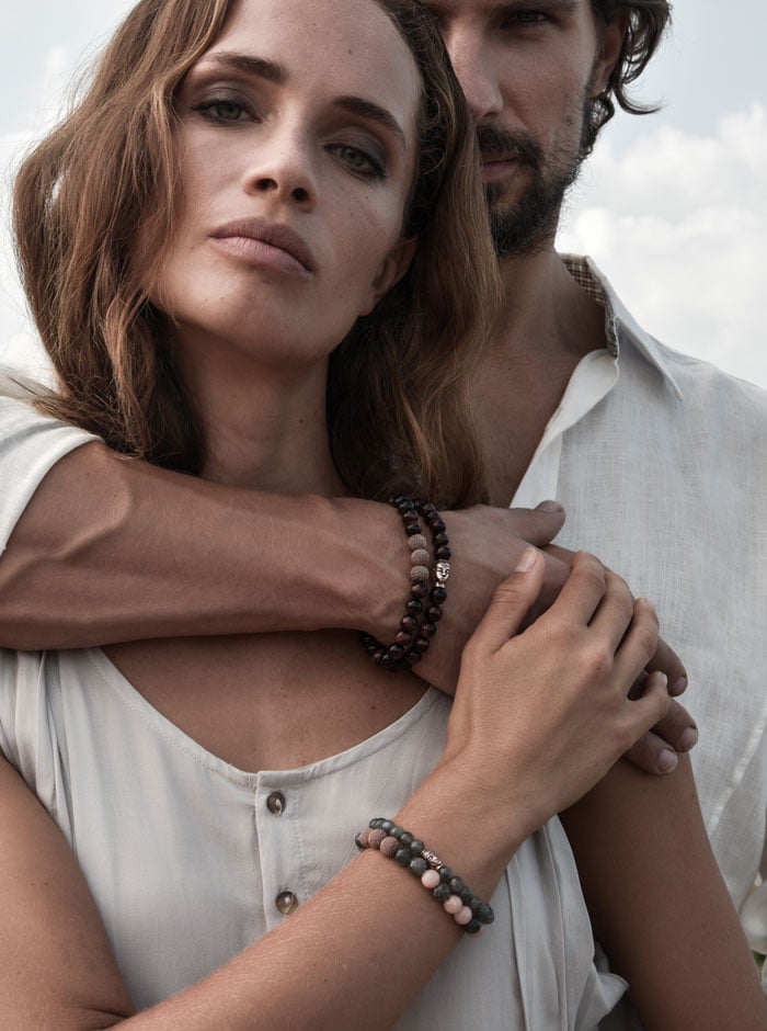 Perlen-Amrband-Budda-Couuple